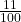 \tfrac{11}{100}