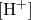 [\text{H}^+]