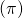 (\pi)