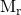 \text{M}_\text{r}