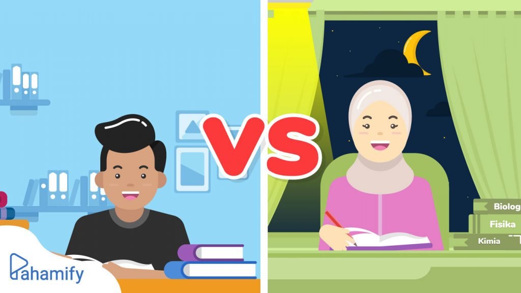 Belajar Pagi Hari vs Belajar Malam Hari